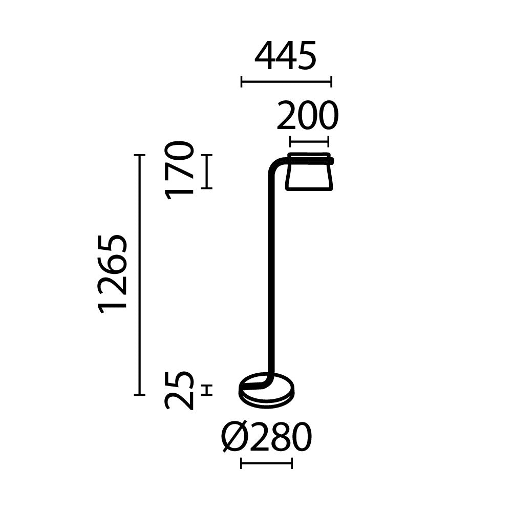 Schiță tehnică MOD170FL-L8BS3K