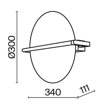 Schiță tehnică MOD279WL-L14B3K