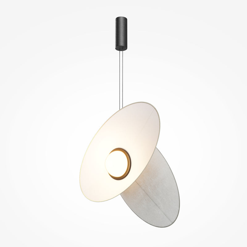 Pendul Modern cu LED 3000K H347cm 9W, Negru - Evolution