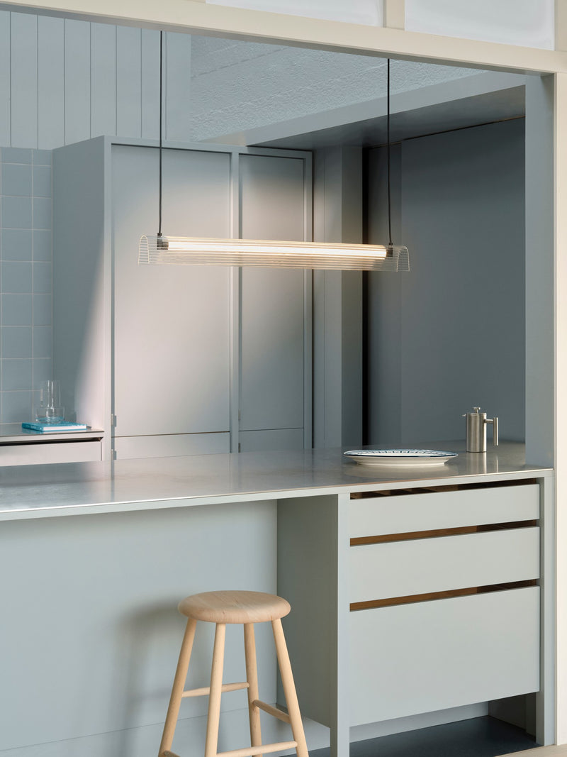 Pendul Modern cu LED dimabil, Negru - Aliani