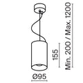 Schiță tehnică P089PL-25W3K-W