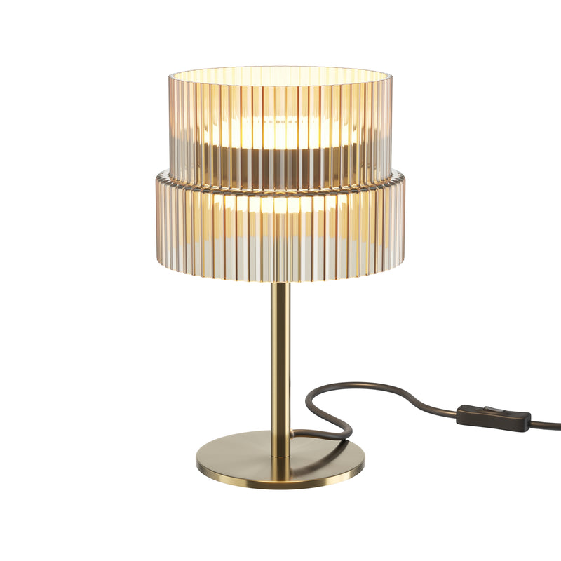 Lampă de masă Modernă cu LED 3000K Ø15cm, Bronz - Scala