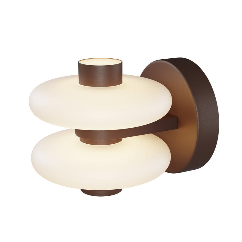 Aplică perete Modernă cu LED 3000K, Maro - Nuvem