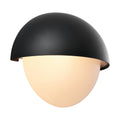 Aplică exterior Atemporală, Negru - Scorpius Maxi Round - 2518421003