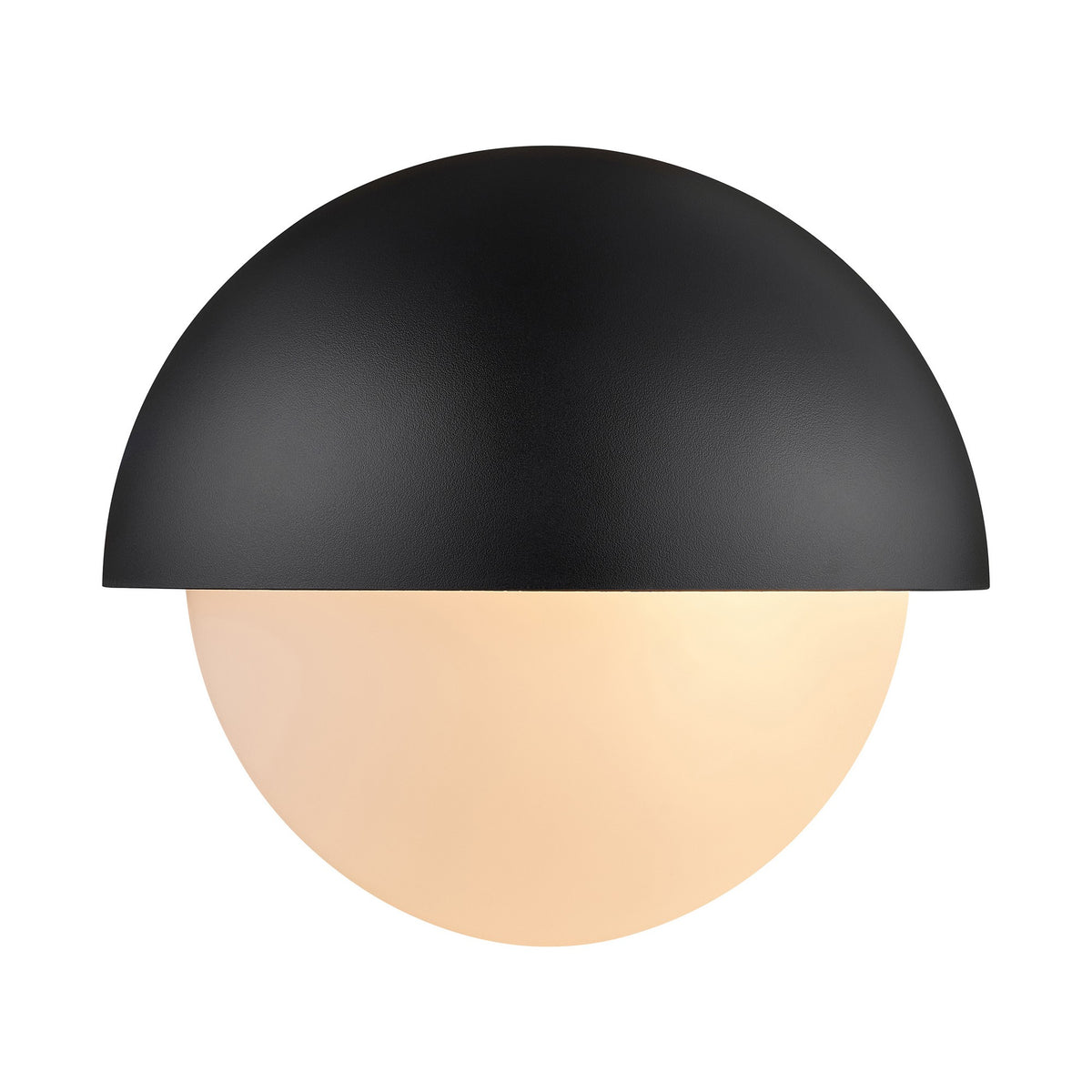 Aplică exterior Atemporală, Negru - Scorpius Maxi Round - 2518421003