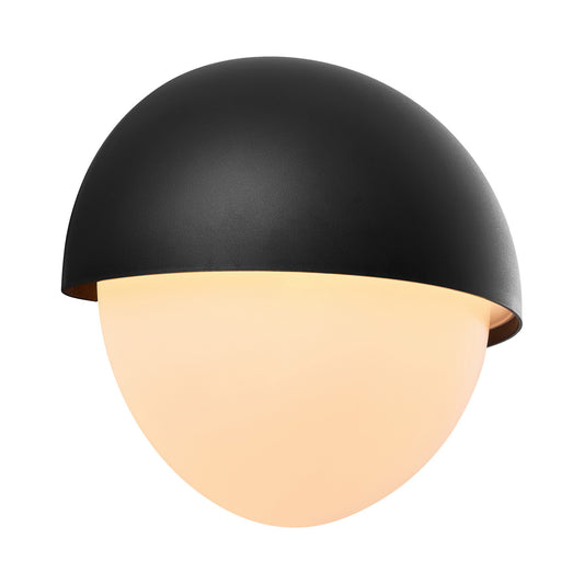 Aplică exterior Atemporală, Negru - Scorpius Round - 2518401003