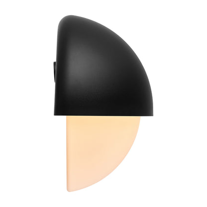 Aplică exterior Atemporală, Negru - Scorpius Round - 2518401003