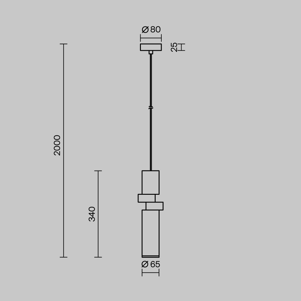 Schiță tehnică MOD303PL-01CFL2