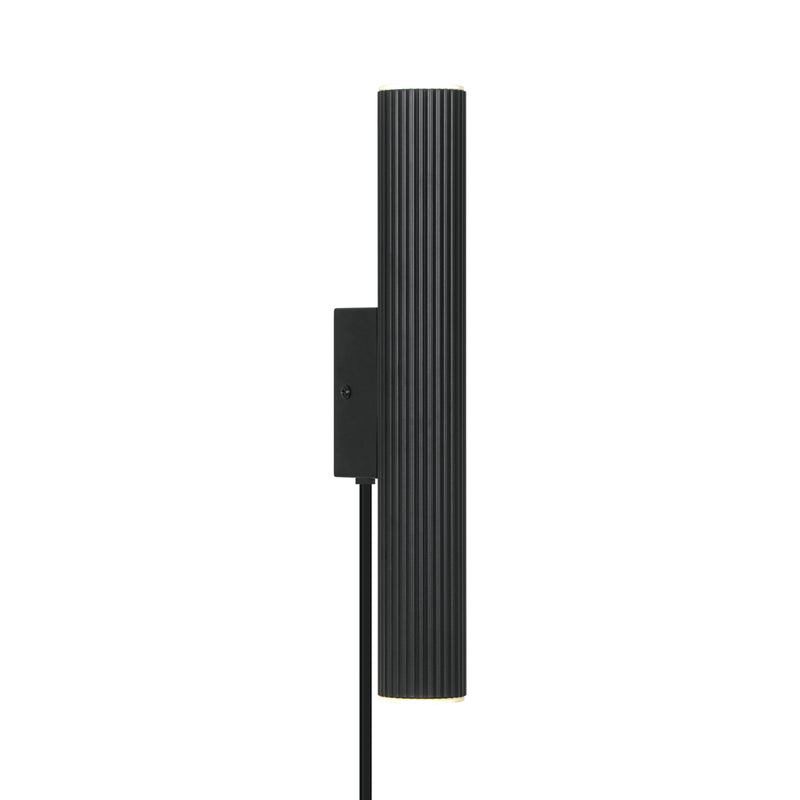 Aplică perete Minimalistă, Negru - Vico long