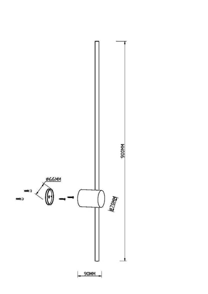 Maytoni MOD237WL-L11BS3K