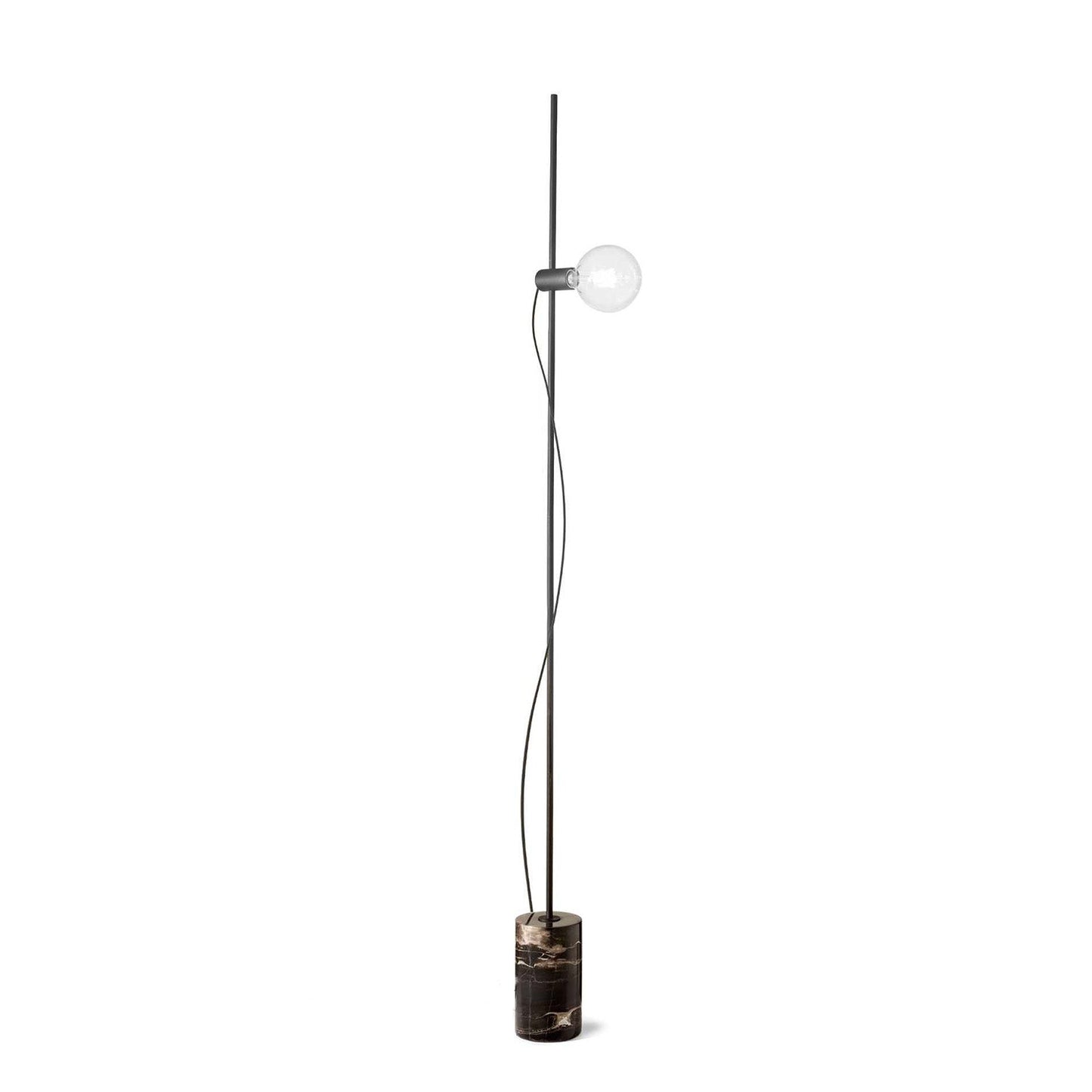 Lampadar EVA – bază efect marmură, stil vintage