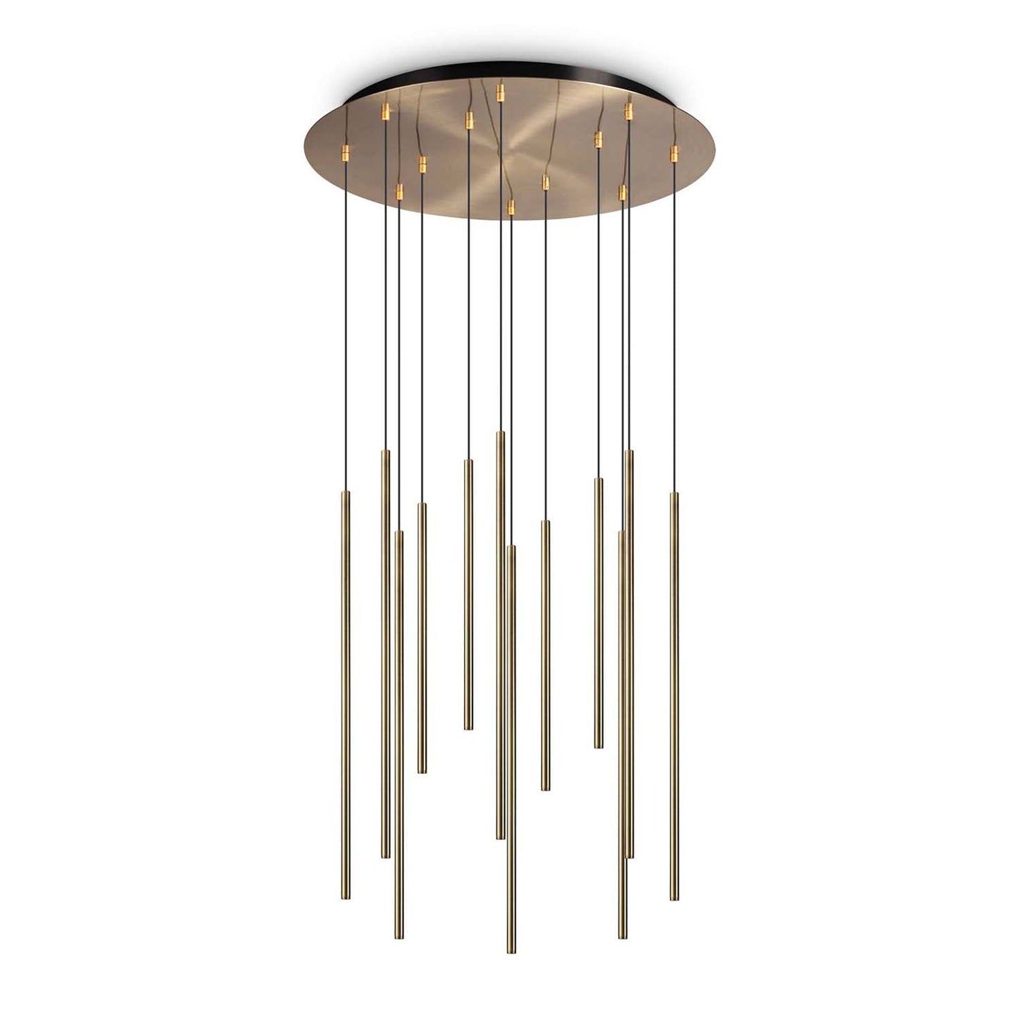Candelabru LOOK – compoziție de tije LED, hol de intrare