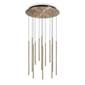Candelabru LOOK – compoziție de tije LED, hol de intrare