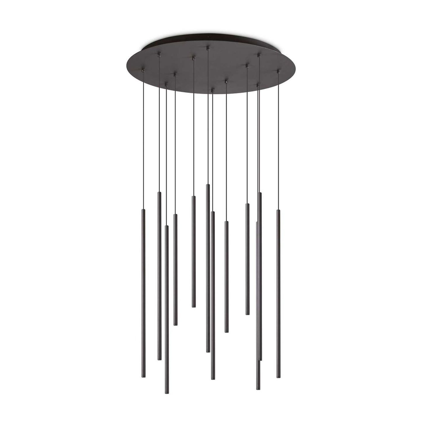 Candelabru LOOK – compoziție de tije LED, hol de intrare