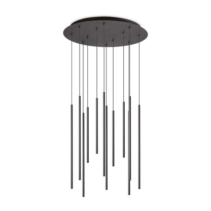 Candelabru LOOK – compoziție de tije LED, hol de intrare