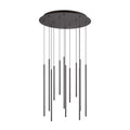 Candelabru LOOK – compoziție de tije LED, hol de intrare