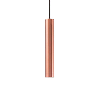 Suspensie LOOK – tub din oțel, mat sau lucios