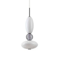 Suspensie LUMIERE – tub din sticlă suflată, LED integrat