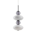 Suspensie LUMIERE – tub din sticlă suflată, LED integrat