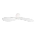 Suspensie MADAME – abajur tip pălărie, textil