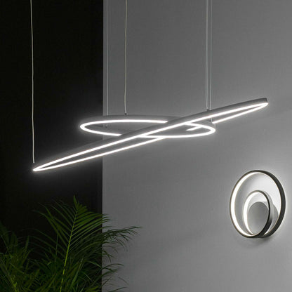 Suspensie ORACLE SLIM – inel rotund, LED integrat