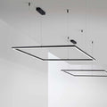 Suspensie ORACLE SLIM SQUARE – inel pătrat, LED integrat
