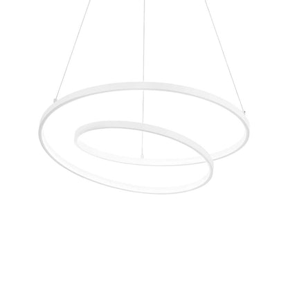 Suspensie OZ – serpentină LED, oțel