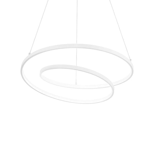 Suspensie OZ – serpentină LED, oțel