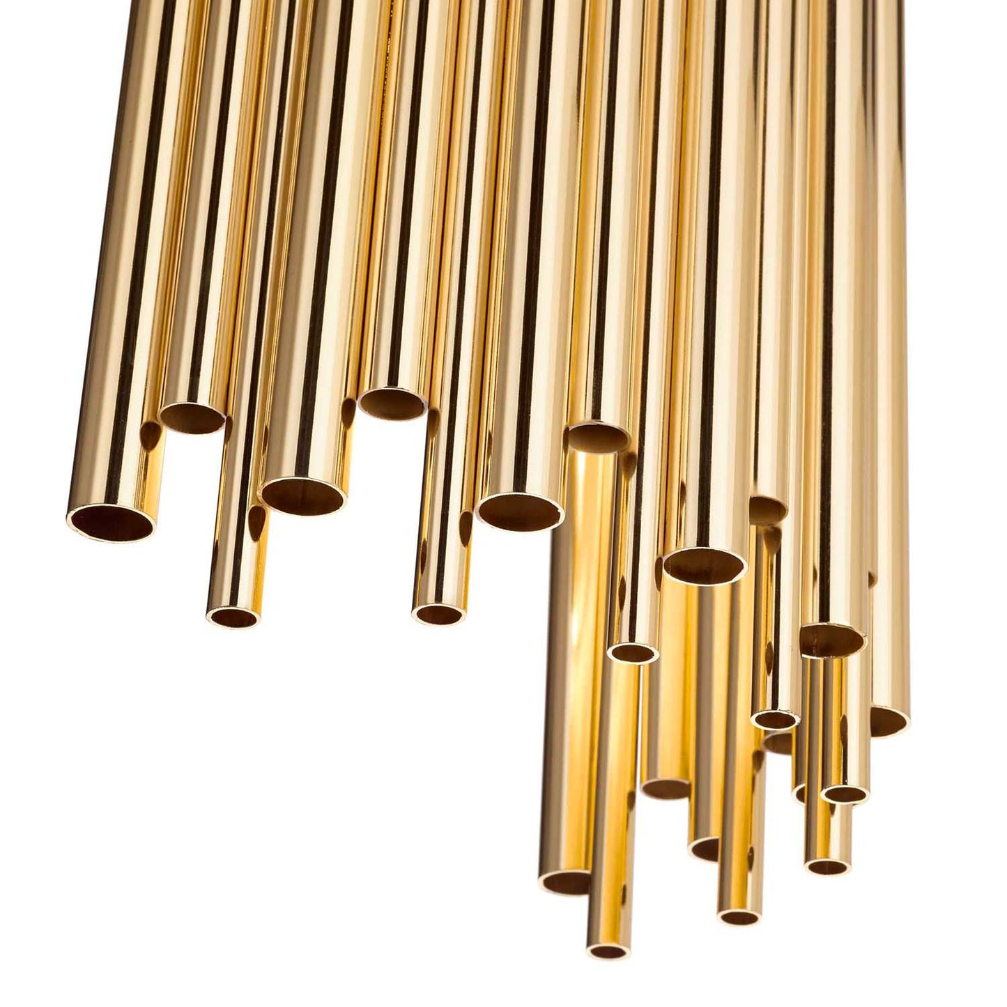 Aplică PAN – tub auriu, art deco