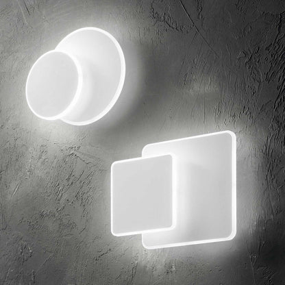 Aplică POUCHE – rotundă, minimalistă, LED integrat