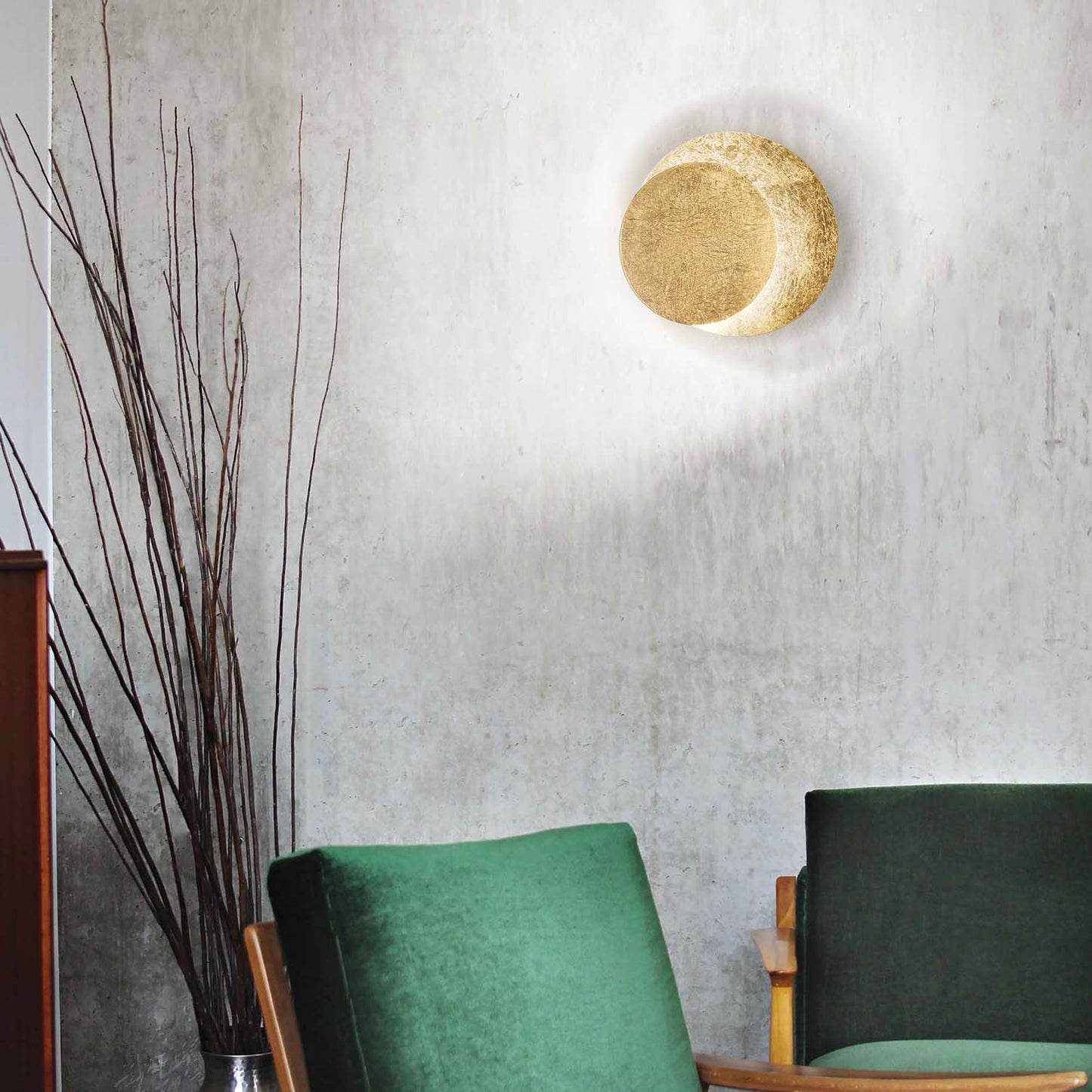 Aplică TICK – disc dublu, LED integrat