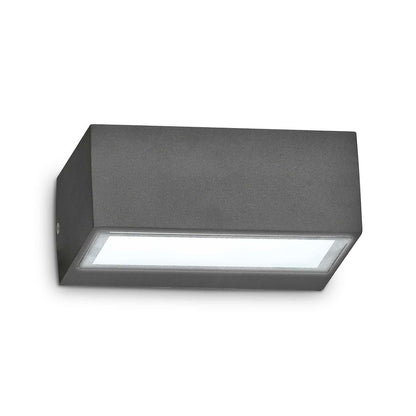 Aplică TWIN – exterior, dreptunghiulară, aluminiu