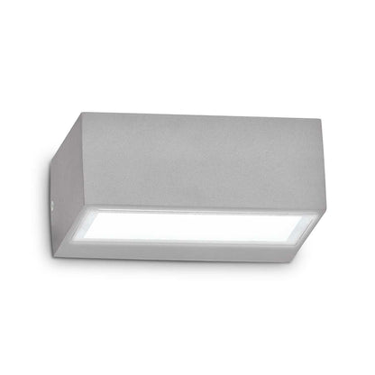 Aplică TWIN – exterior, dreptunghiulară, aluminiu