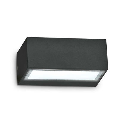 Aplică TWIN – exterior, dreptunghiulară, aluminiu