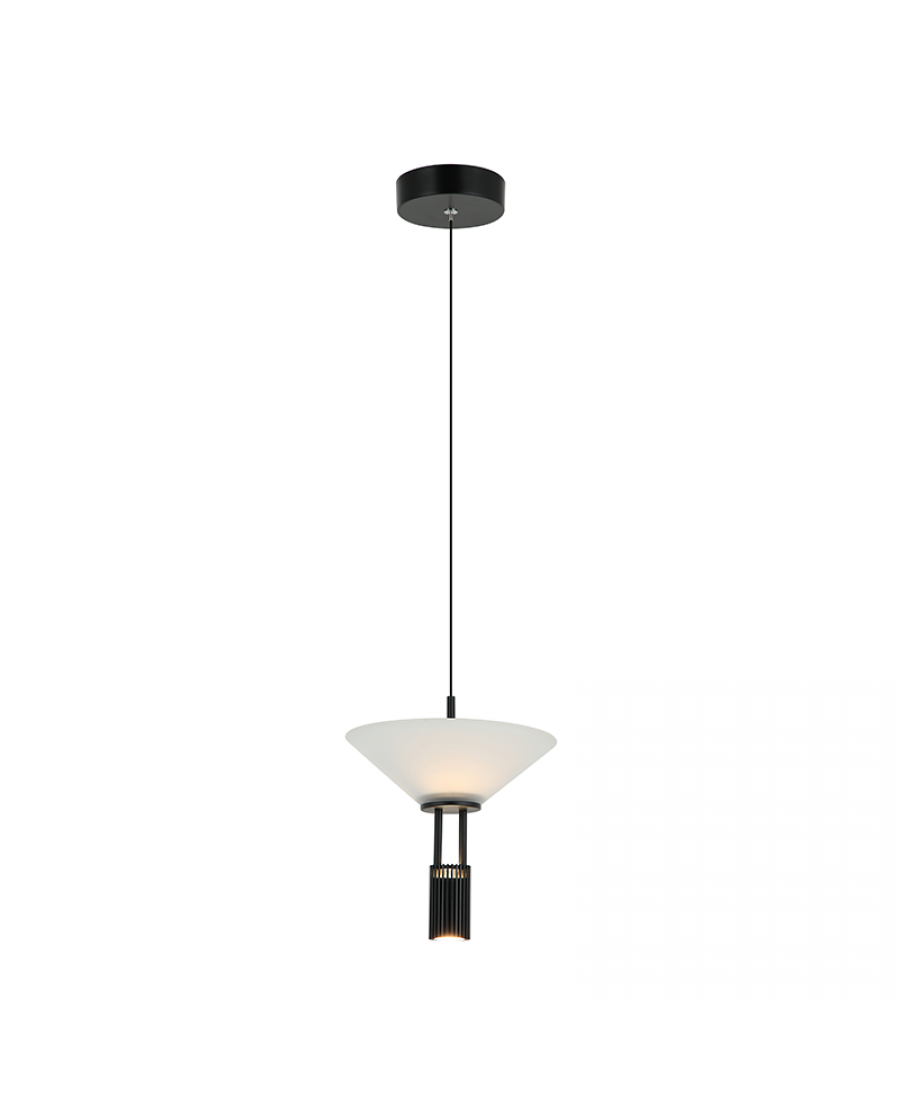 Pendul LED Negru – Zambelis 23198