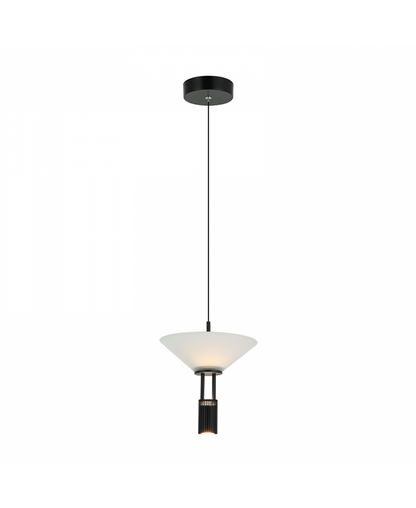 Pendul LED Negru – Zambelis 23198