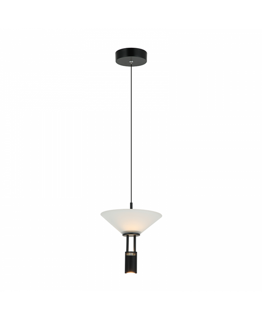 Pendul LED Negru – Zambelis 23198