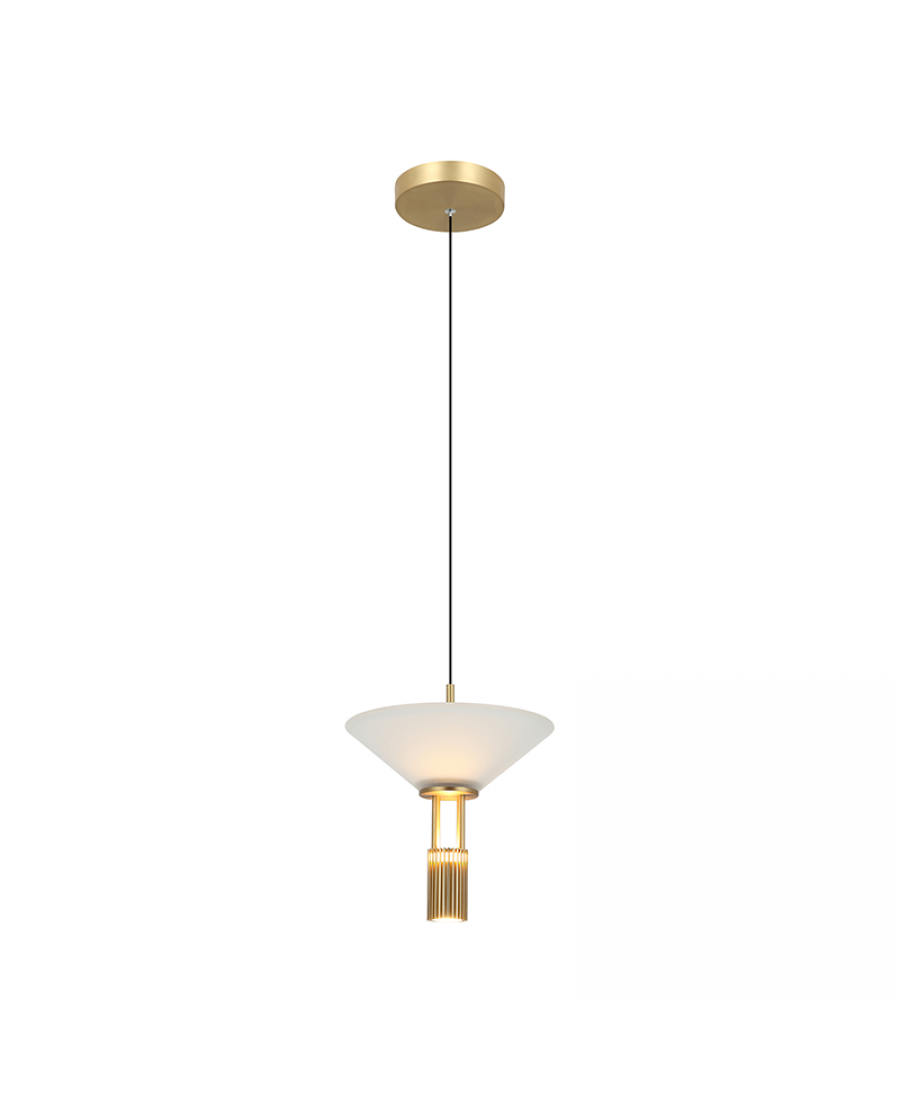 Pendul LED Auriu – Zambelis 23199