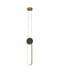 Pendul LED Auriu - Negru – Zambelis 23100