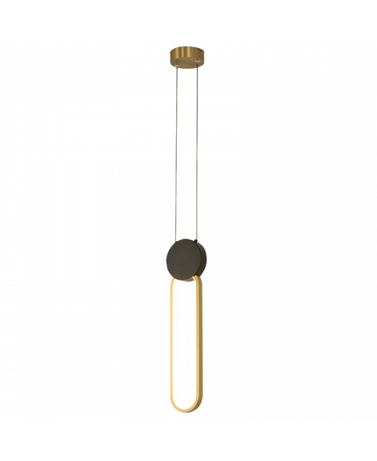 Pendul LED Auriu - Negru – Zambelis 23100
