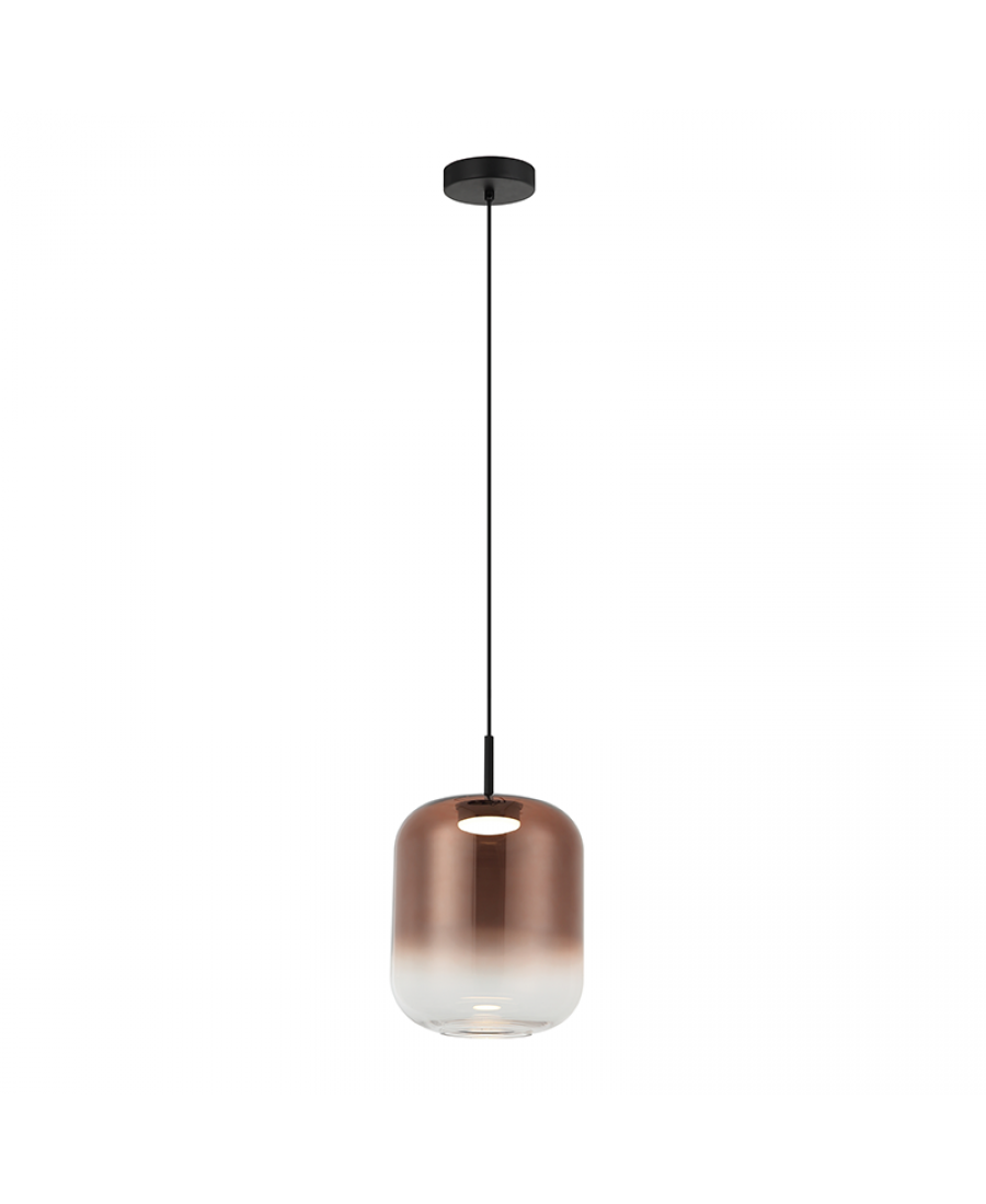 Pendul LED Negru – Zambelis 23216