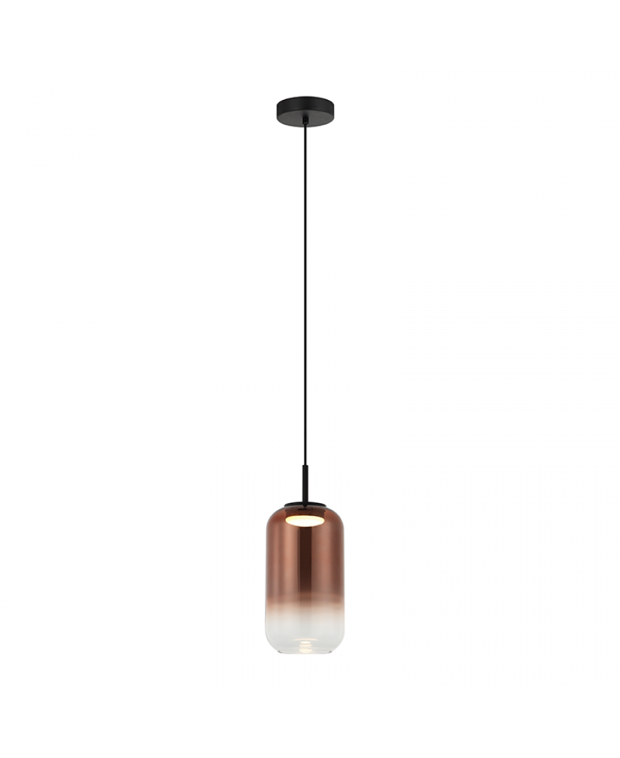 Pendul LED Negru – Zambelis 23219