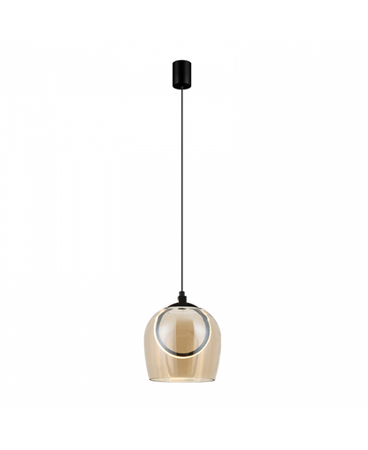 Pendul LED Șampanie - Negru – Zambelis 23079