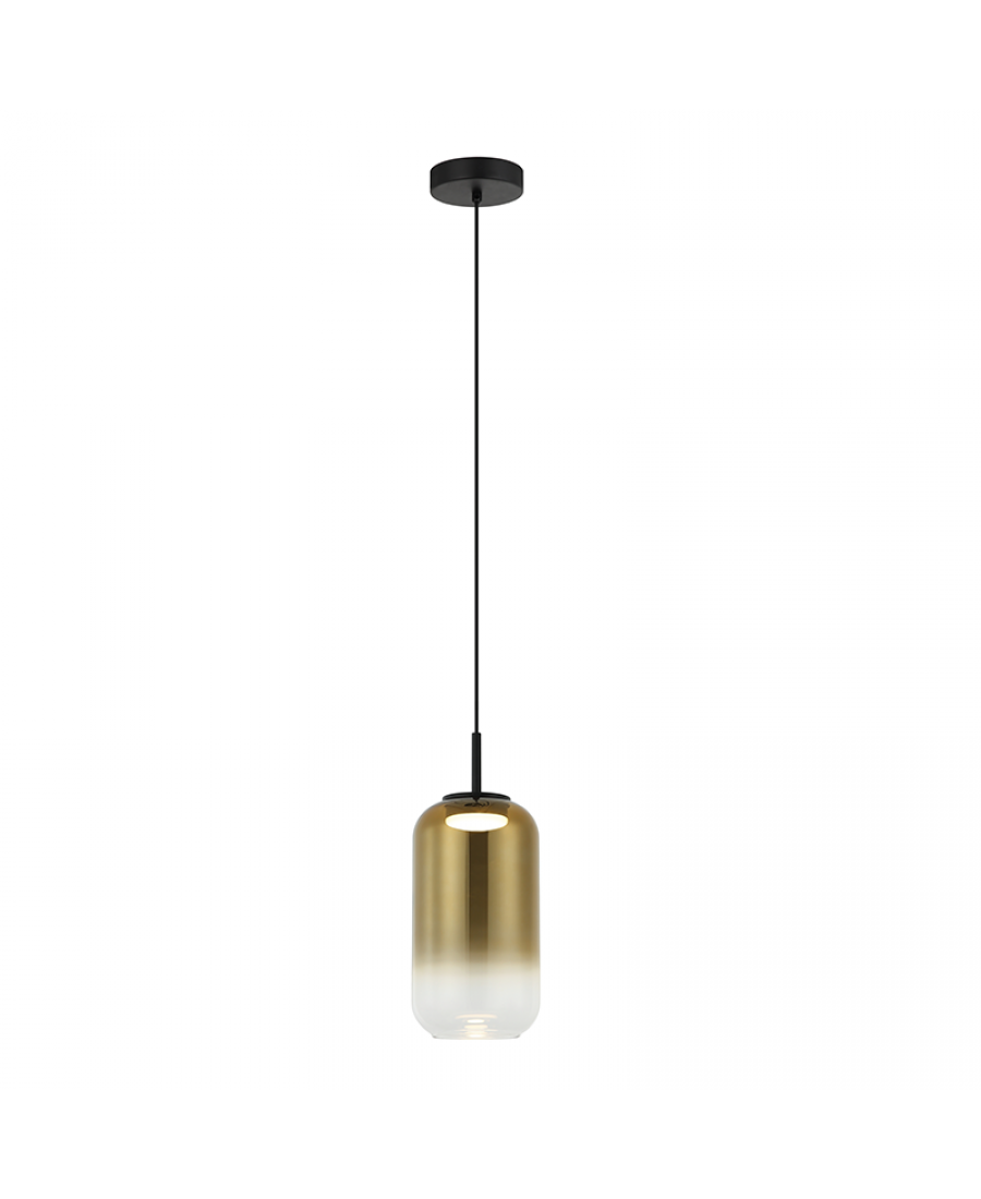 Pendul LED Auriu - Negru – Zambelis 23218