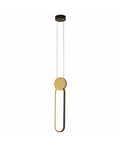 Pendul LED Auriu - Negru – Zambelis 23101