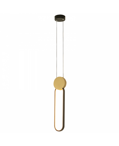 Pendul LED Auriu - Negru – Zambelis 23101