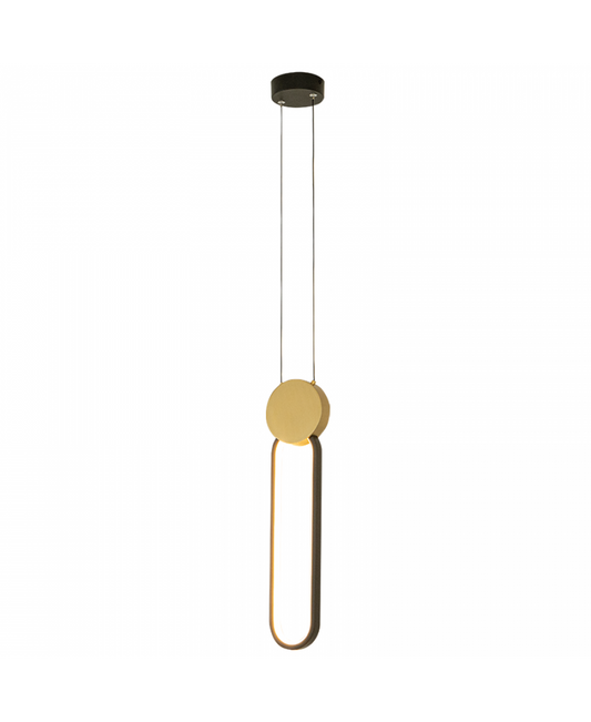 Pendul LED Auriu - Negru – Zambelis 23101