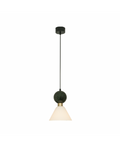 Pendul Negru Sablat - Alamă – Zambelis 23238