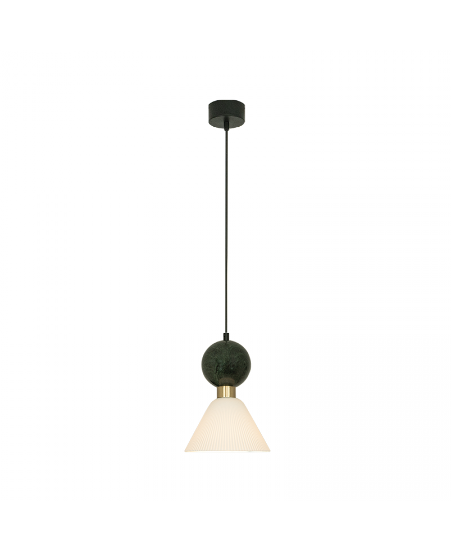 Pendul Negru Sablat - Alamă – Zambelis 23238