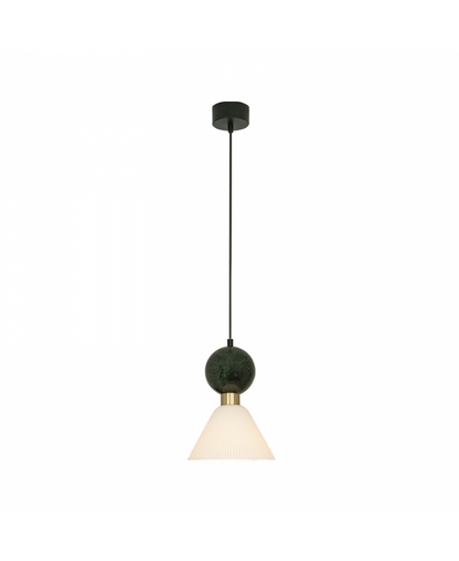 Pendul Negru Sablat - Alamă – Zambelis 23238